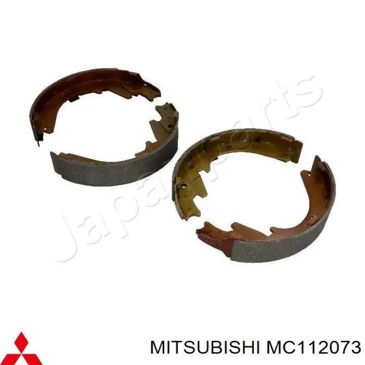 MC112073 Mitsubishi zapatas de frenos de tambor traseras