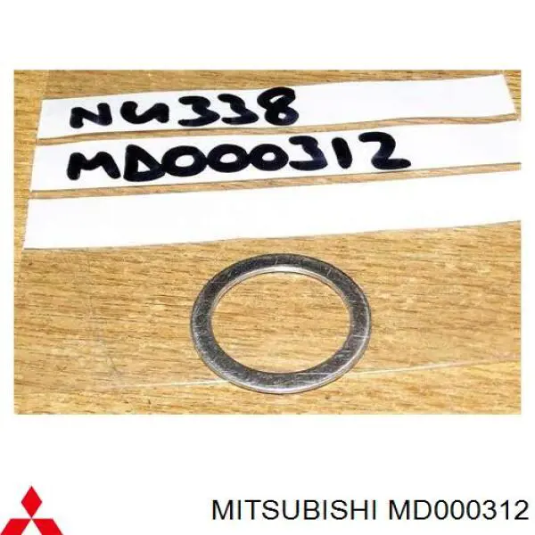 MD000312 Mitsubishi Junta del tapón de drenaje del diferencial