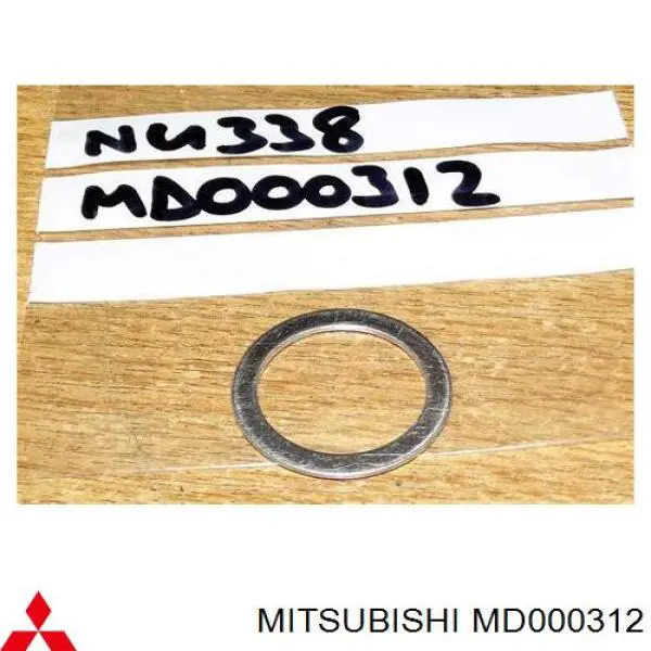 Junta del tapón de drenaje del diferencial Mitsubishi MD000312 precio, desde 0,41 EUR