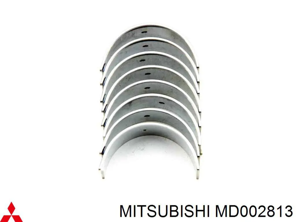 Juego de cojinetes de biela, estándar (STD) para Mitsubishi Lancer (C6A, C7A)