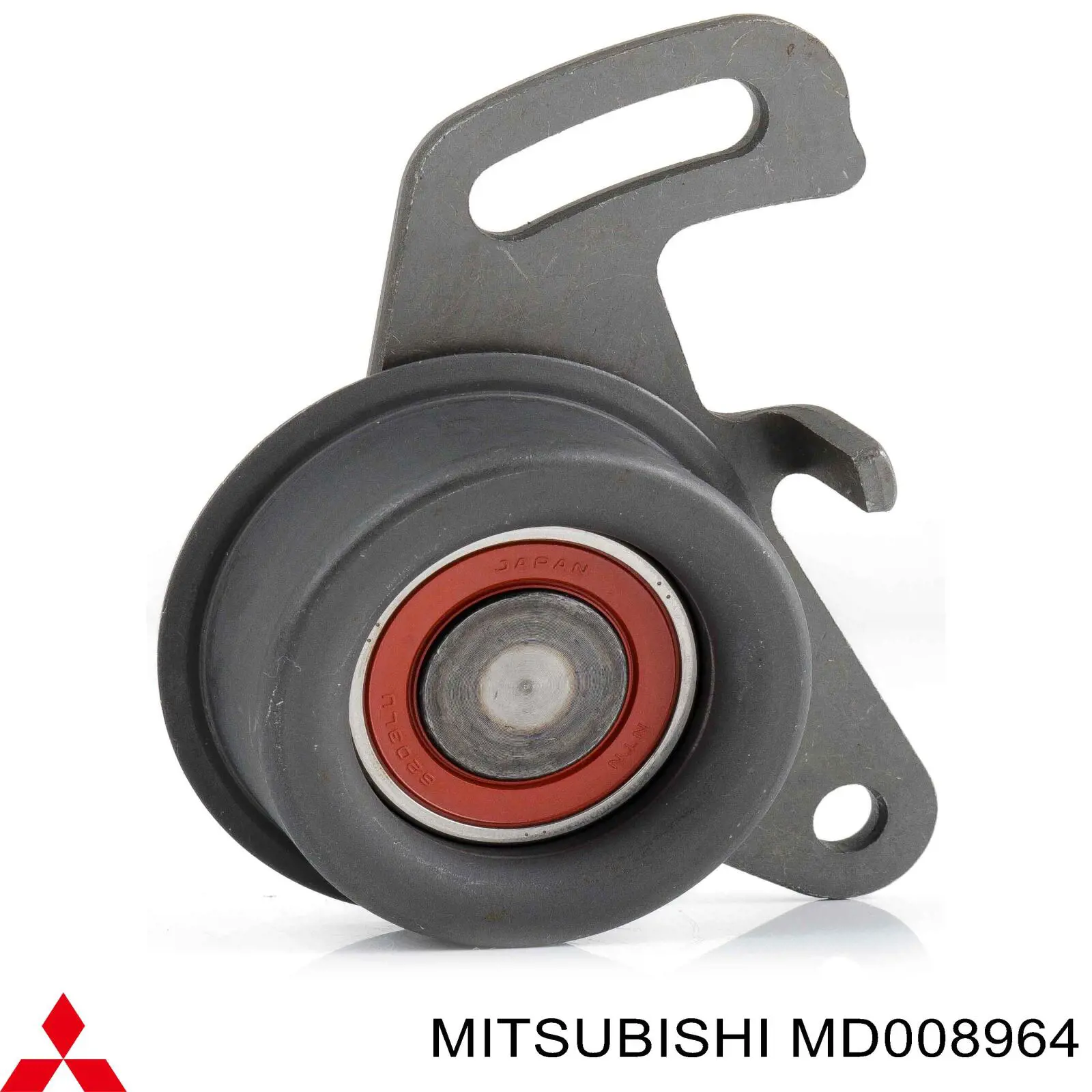 MD008964 Mitsubishi tensor de la polea de la correa dentada, eje de balanceo