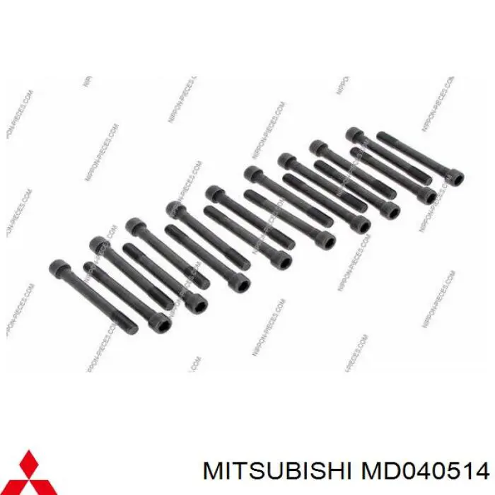 MD040514VT Mitsubishi tornillo de culata