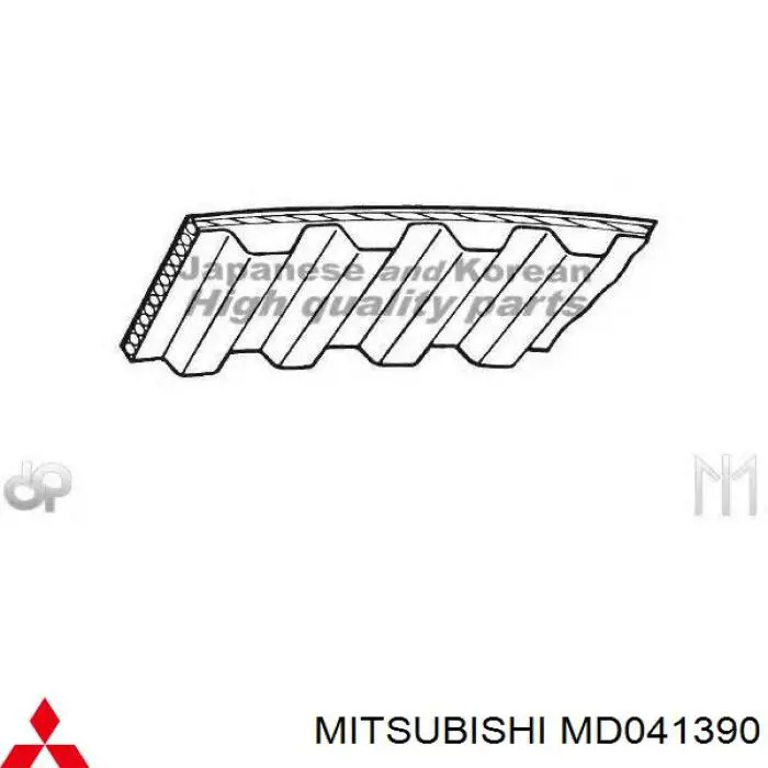 Correa de distribución Mitsubishi MD041390 precio, desde 16,16 EUR