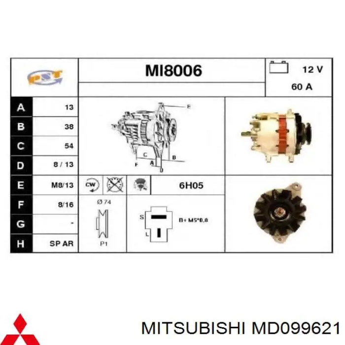 MD099621 Mitsubishi