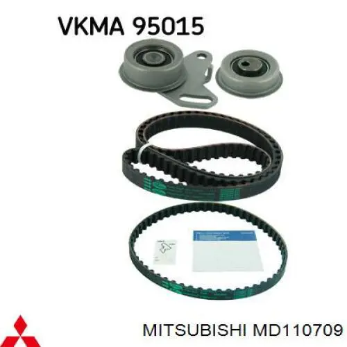 Correa de distribución Mitsubishi MD110709 precio, desde 27,56 EUR