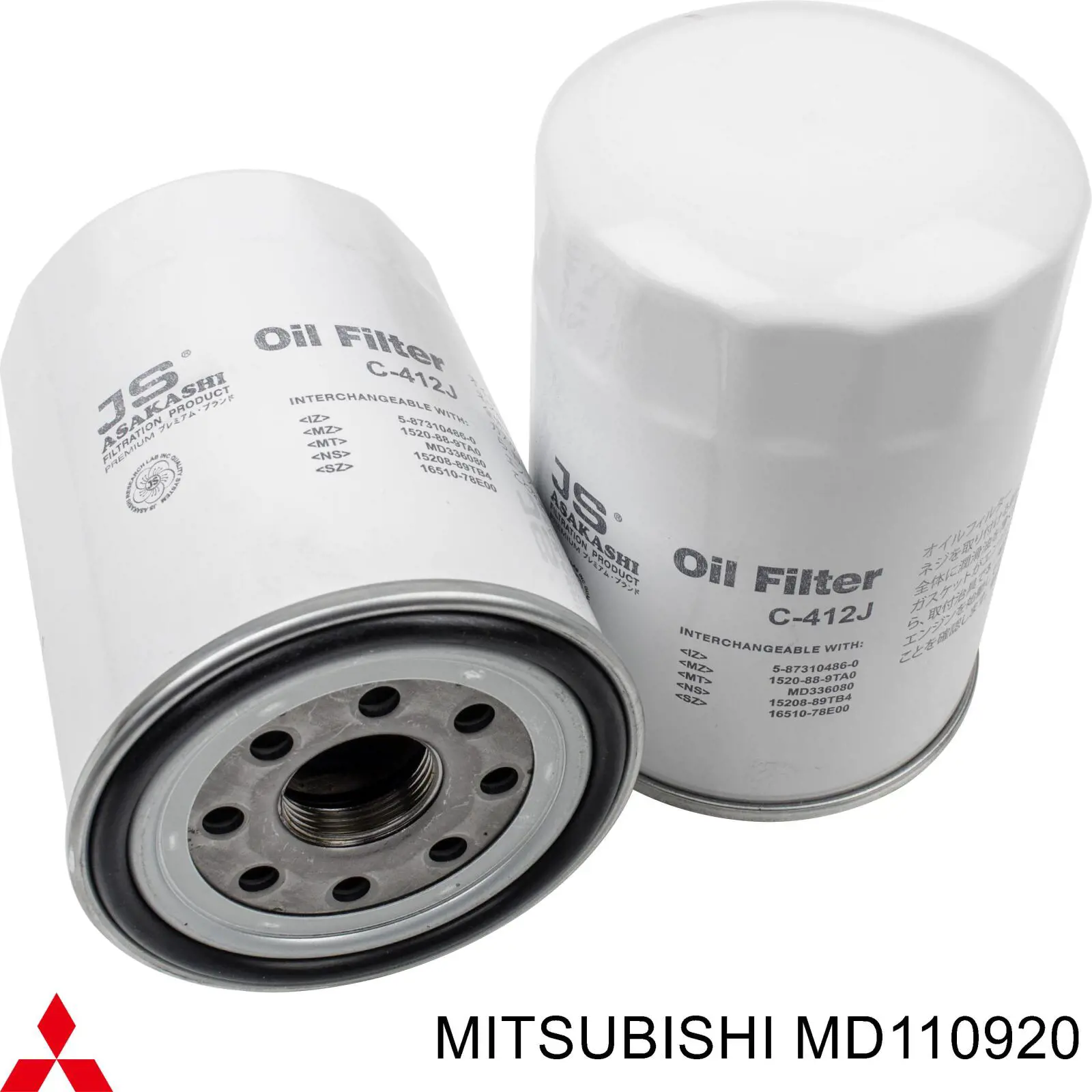 MD110920 Mitsubishi filtro de aceite