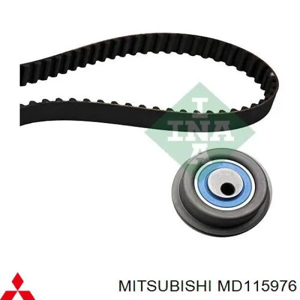Tensor de la polea de la correa dentada, eje de balanceo para Mitsubishi Lancer (C6A, C7A)