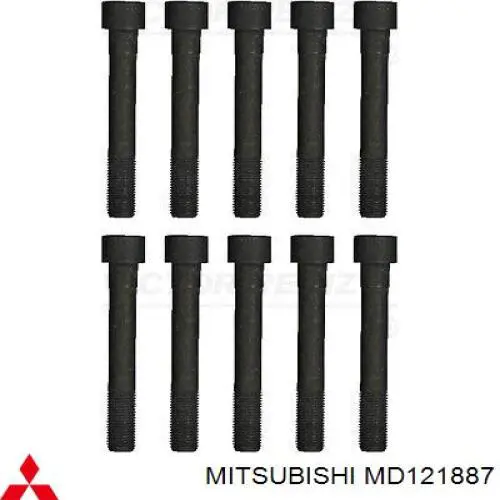 Juego tornillos culata Mitsubishi MD121887 precio, desde  
