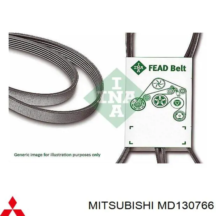 MD130766 Mitsubishi correa trapezoidal