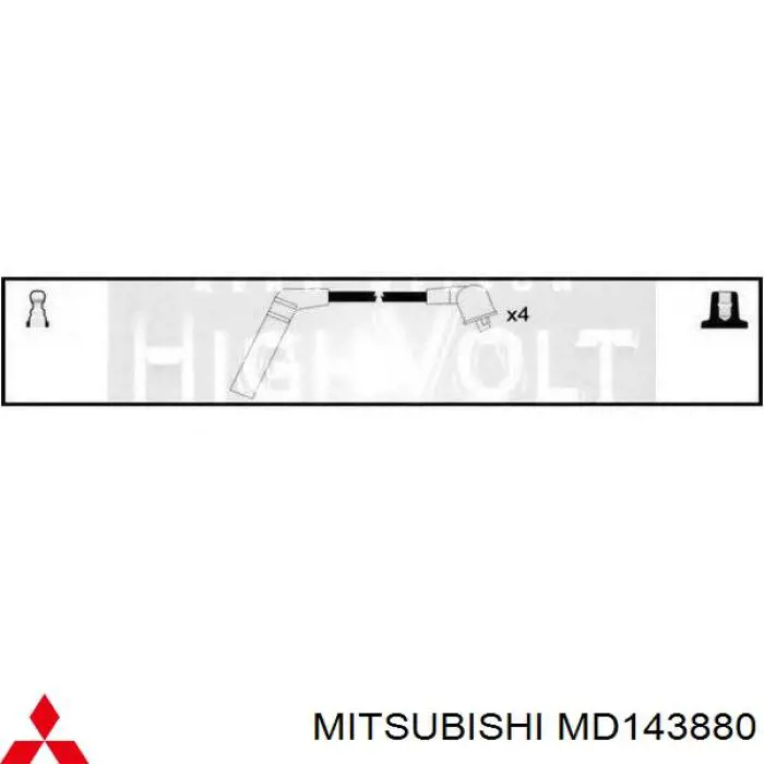 Comprar MD143880 Mitsubishi Cable de bujía