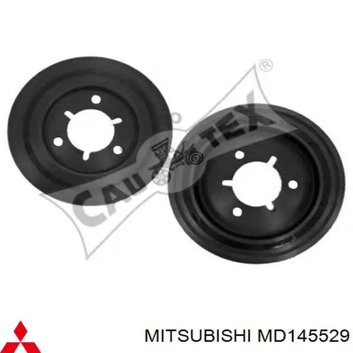  Polea de cigüeñal Mitsubishi Lancer 4
