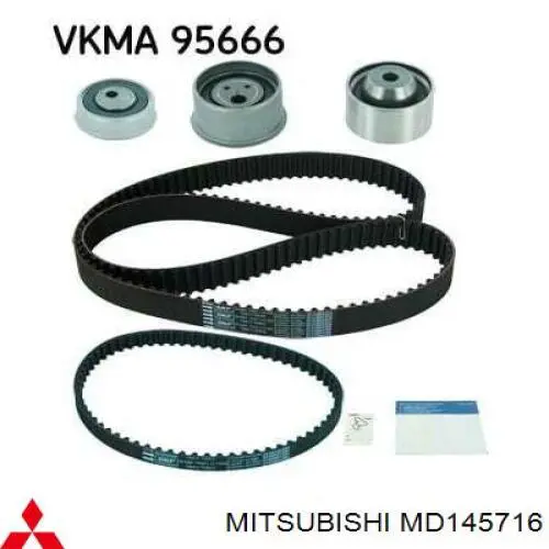 MD145716 Mitsubishi Correa del eje de equilibrado