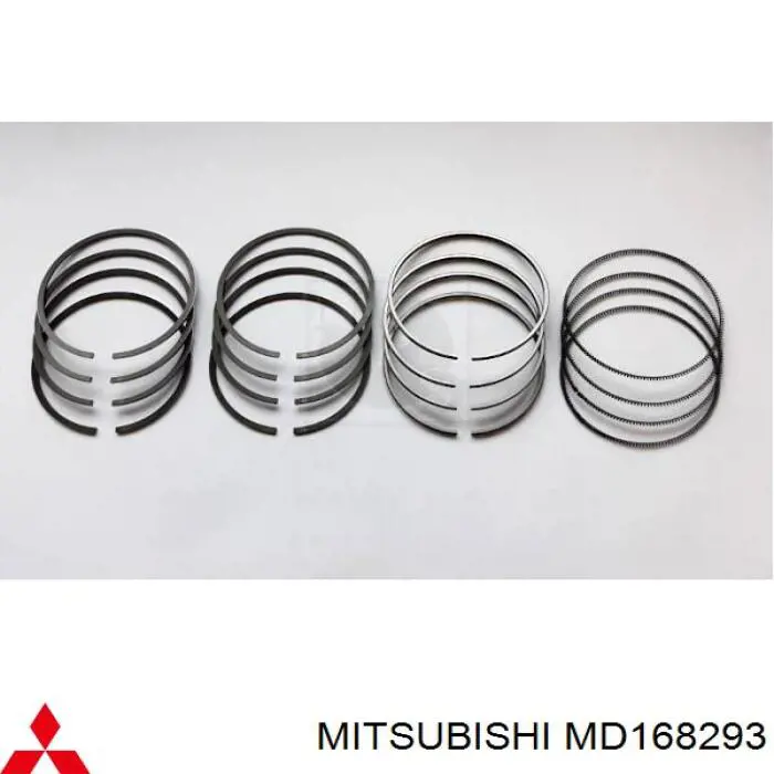 Juego de anillos de pistón, motor, STD para Mitsubishi Pajero (K90)
