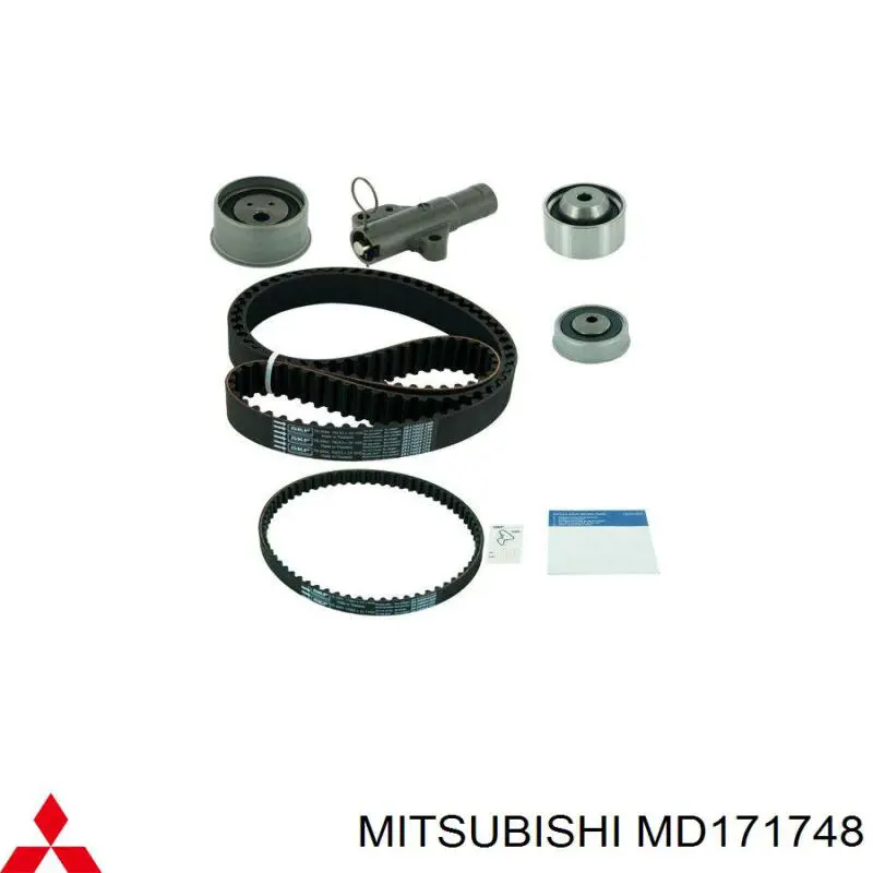 Correa de distribución Mitsubishi MD171748 precio, desde 32,89 EUR