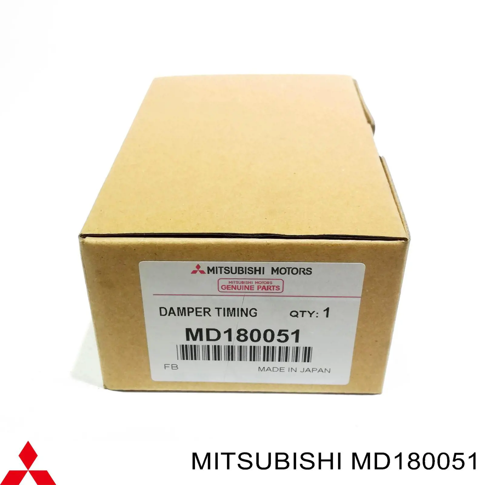 MD180051 Mitsubishi Tensor, correa dentada