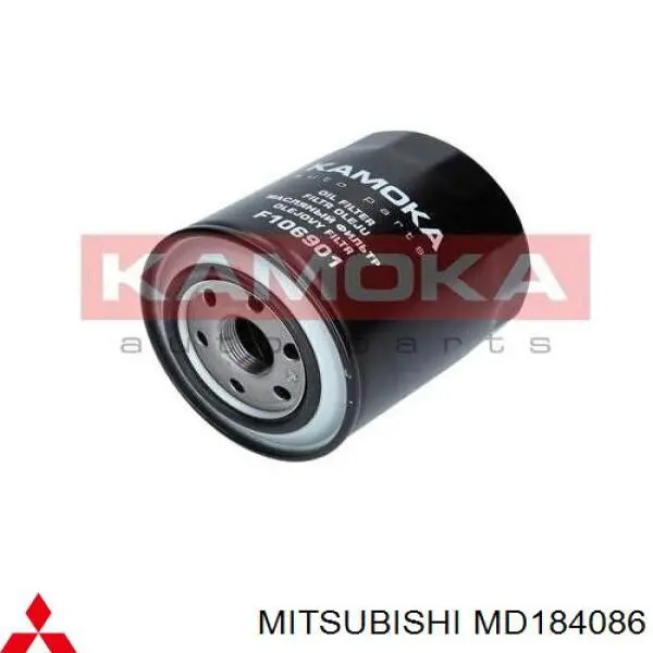 MD184086 Mitsubishi filtro de aceite