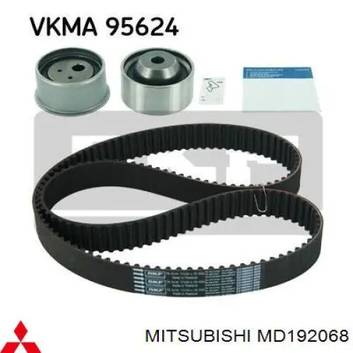 Polea tensora de la correa de equilibrado MD192068 Mitsubishi