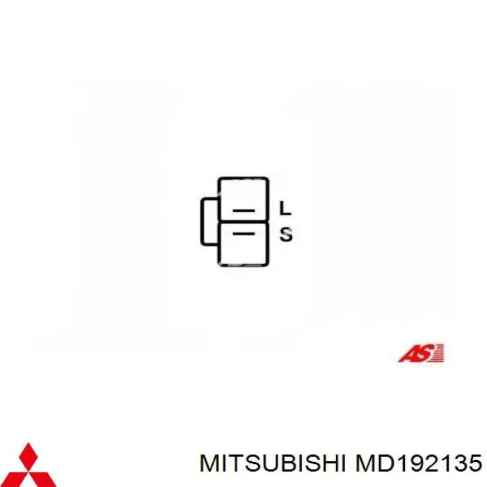 MD192135 Mitsubishi alternador