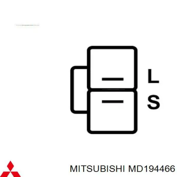 MD194466 Mitsubishi Alternador de coche