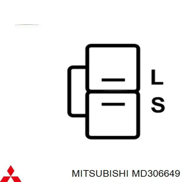 MD313939 Mitsubishi Alternador de coche