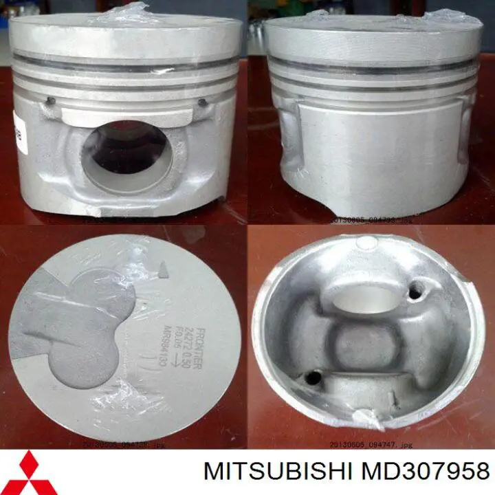 Juego De Piston Para Motor, STD Mitsubishi Sigma (F16A)