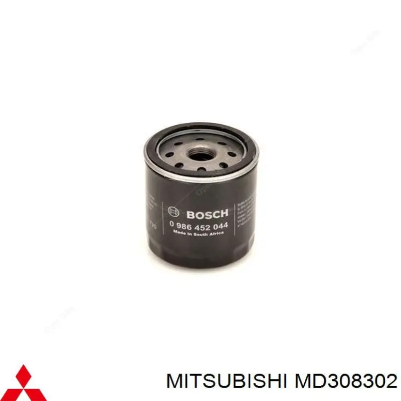 MD308302 Mitsubishi filtro de aceite