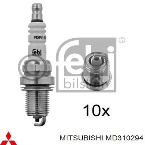 Bujías Mitsubishi MD310294 precio, desde 6,12 EUR