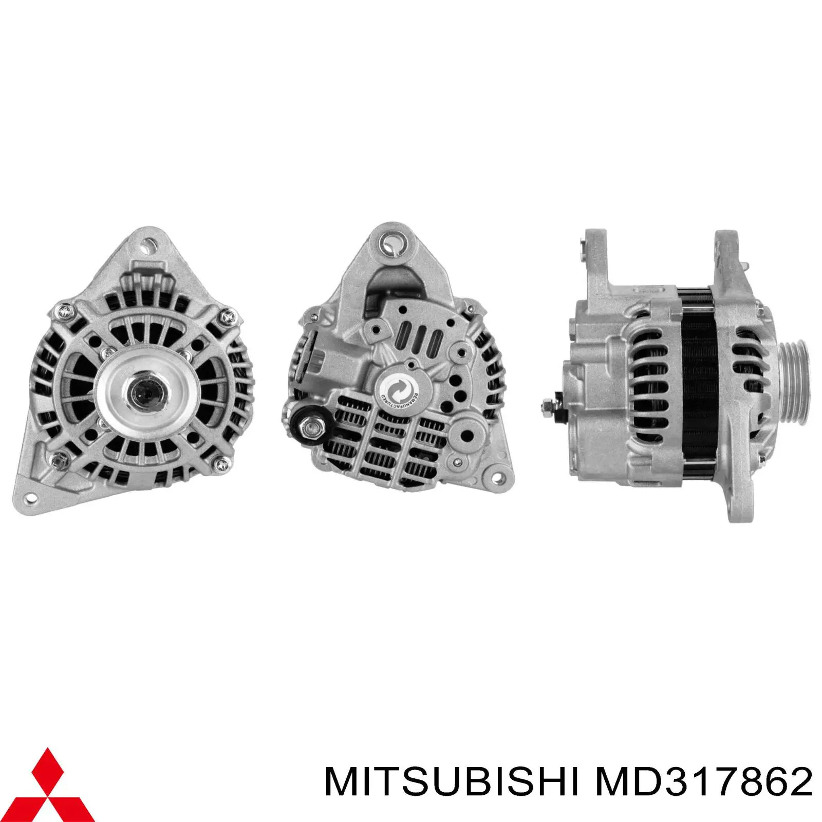 Alternador del motor Mitsubishi MD317862 precio, desde 134,98 USD