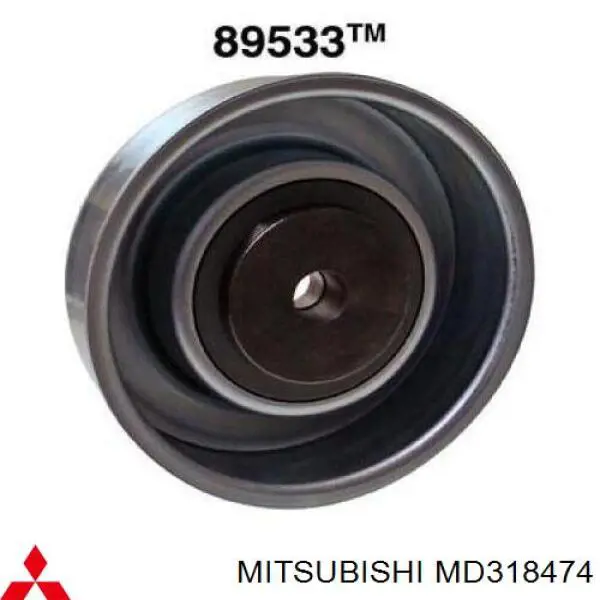 MD318474 Mitsubishi polea tensora correa poli v