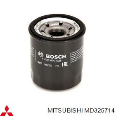 MD325714 Mitsubishi filtro de aceite