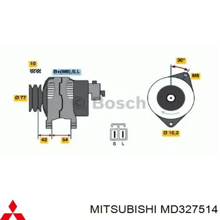 Comprar A3T15099 Mitsubishi Dynamo