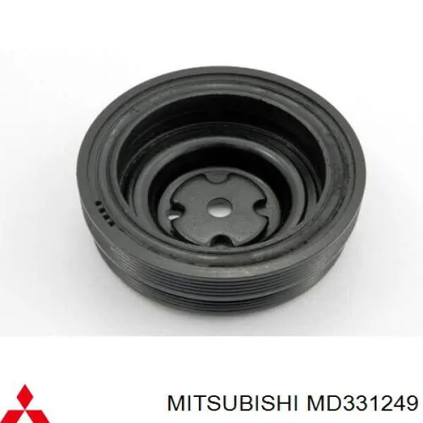 MD331249 Mitsubishi polea de cigüeñal