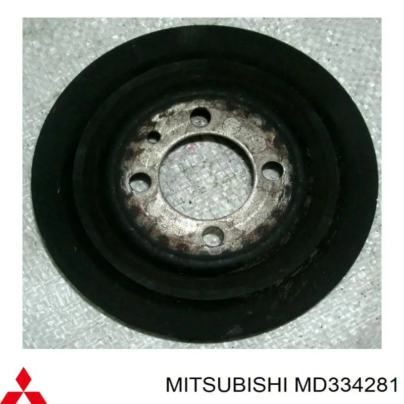Polea del cigüeñal Mitsubishi MD177412 precio, desde 405,79 EUR