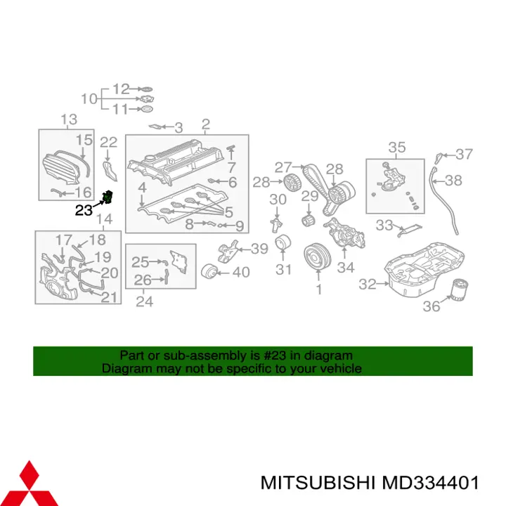 MD334401 Mitsubishi