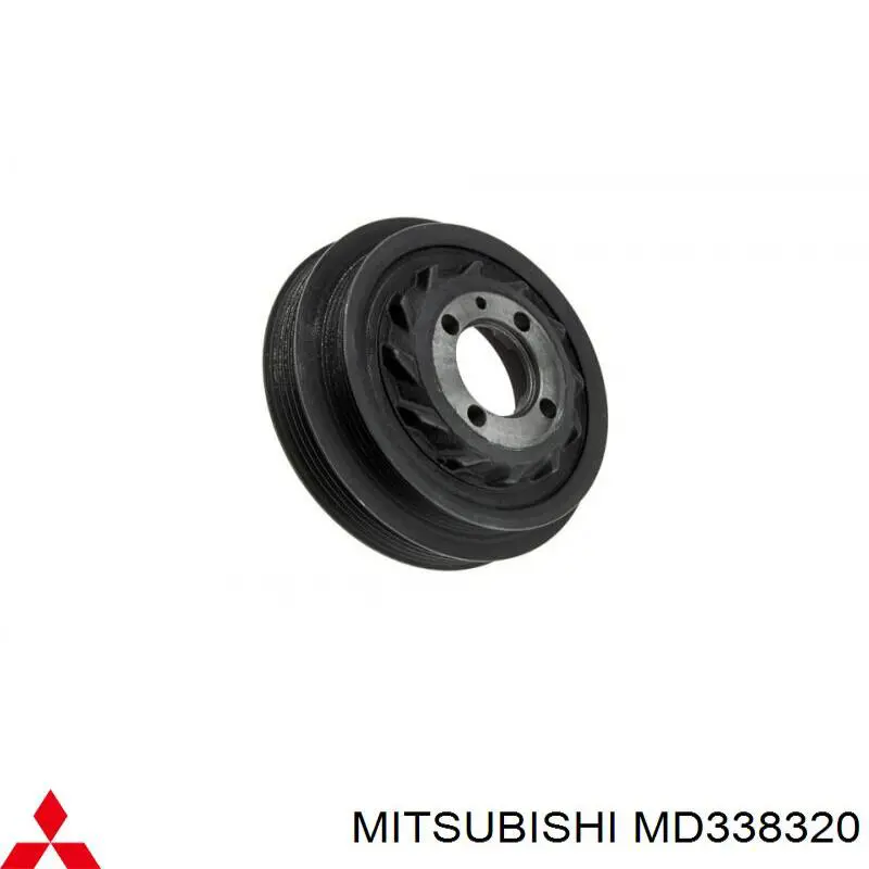 MD376058 Mitsubishi polea de cigüeñal