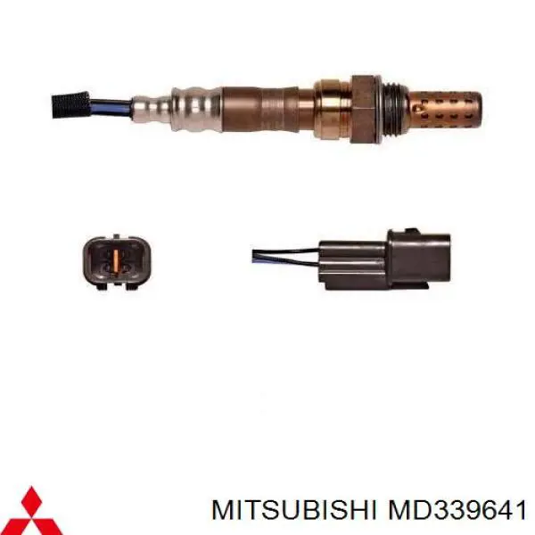 MD339641 Mitsubishi sonda lambda, sensor de oxígeno despues del catalizador izquierdo