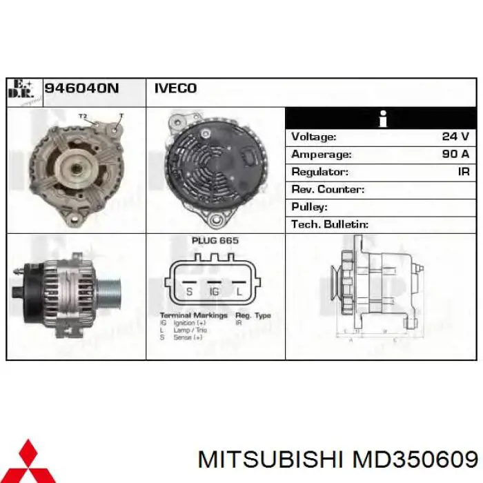 MD350609 Mitsubishi