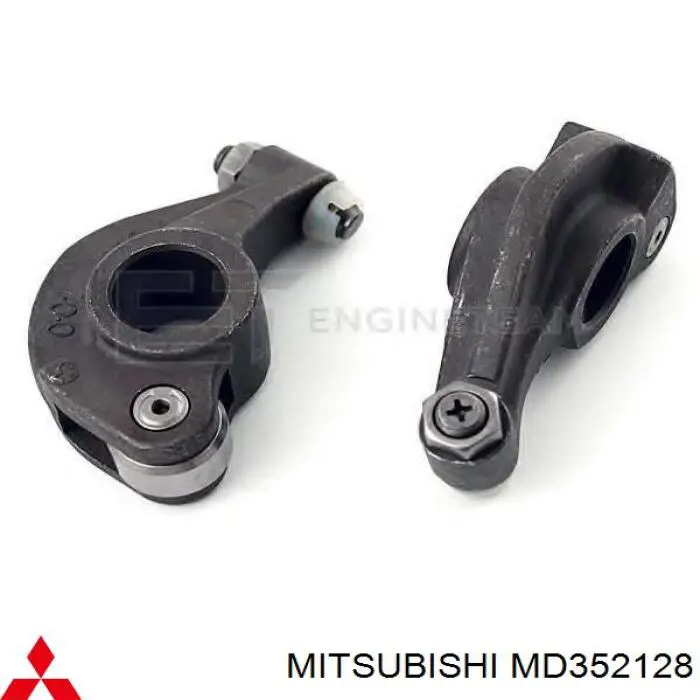 MD352128 Mitsubishi palanca oscilante, distribución del motor, lado de escape