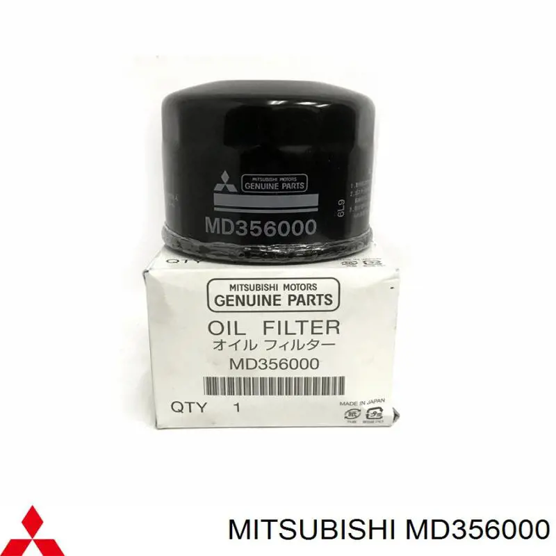 MD356000 Mitsubishi filtro de aceite