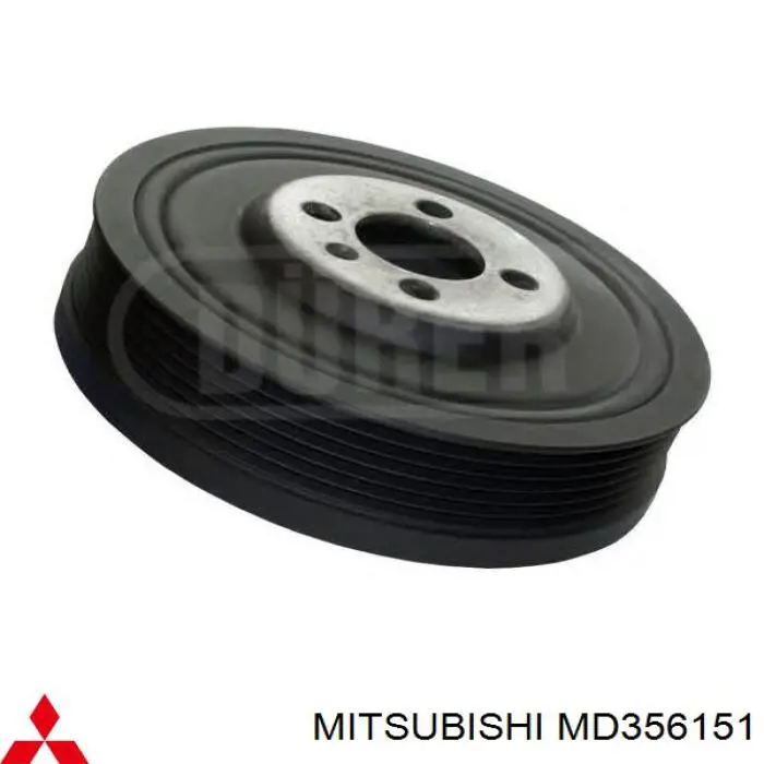 Polea del cigüeñal Mitsubishi MD331249 precio, desde 61,43 EUR
