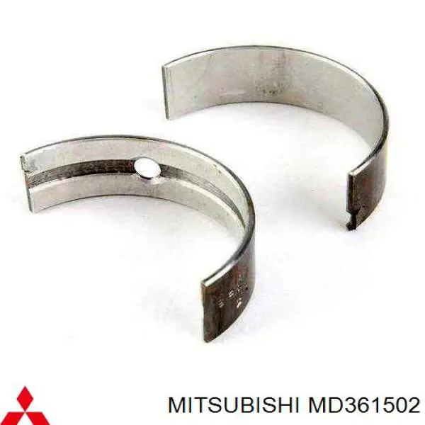 MD361502 Mitsubishi juego de cojinetes de biela, cota de reparación +0,50 mm