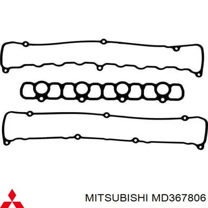MD367806 Mitsubishi junta, tapa de culata de cilindro izquierda