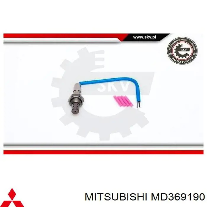 Comprar MD369190 Mitsubishi Sonda lambda, sensor de oxígeno antes del catalizador izquierdo