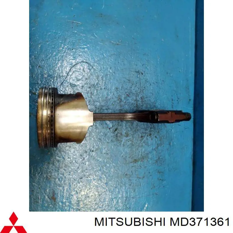 MD371361 Mitsubishi pistón con bulón sin anillos, std