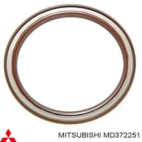 MD372251 Mitsubishi anillo retén, cigüeñal