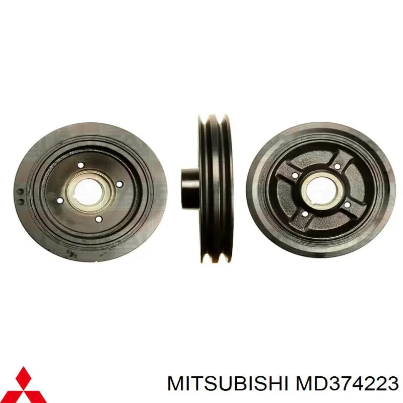 Polea del cigüeñal Mitsubishi MD374223 precio, desde 92,48 EUR