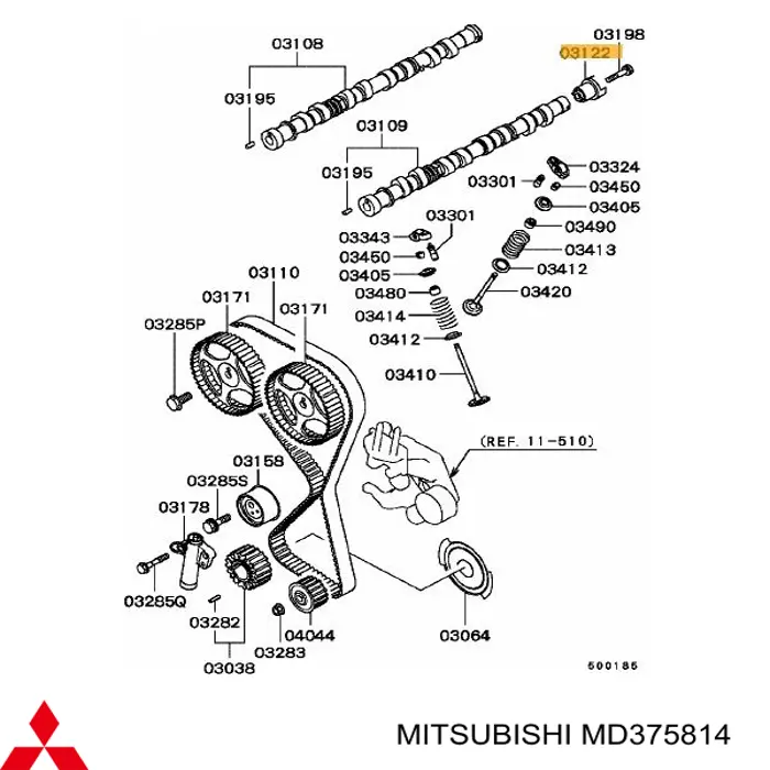MD375814 Mitsubishi 