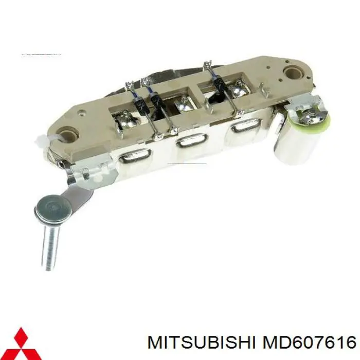Alternador Diodo Puente Rectificador para Mitsubishi Galant (A12K)
