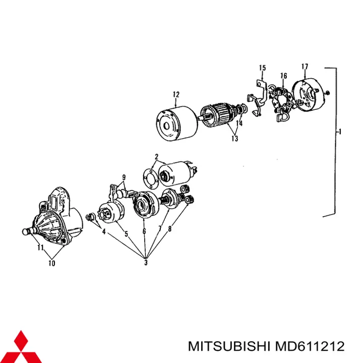 MD611212 Mitsubishi 