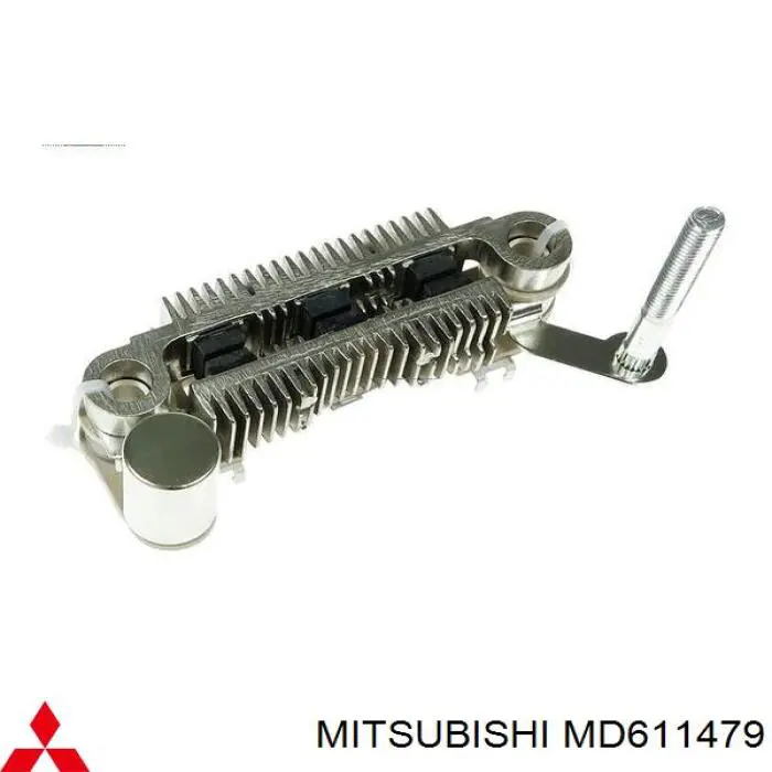 Alternador Diodo Puente Rectificador para Mitsubishi Colt (C1A)